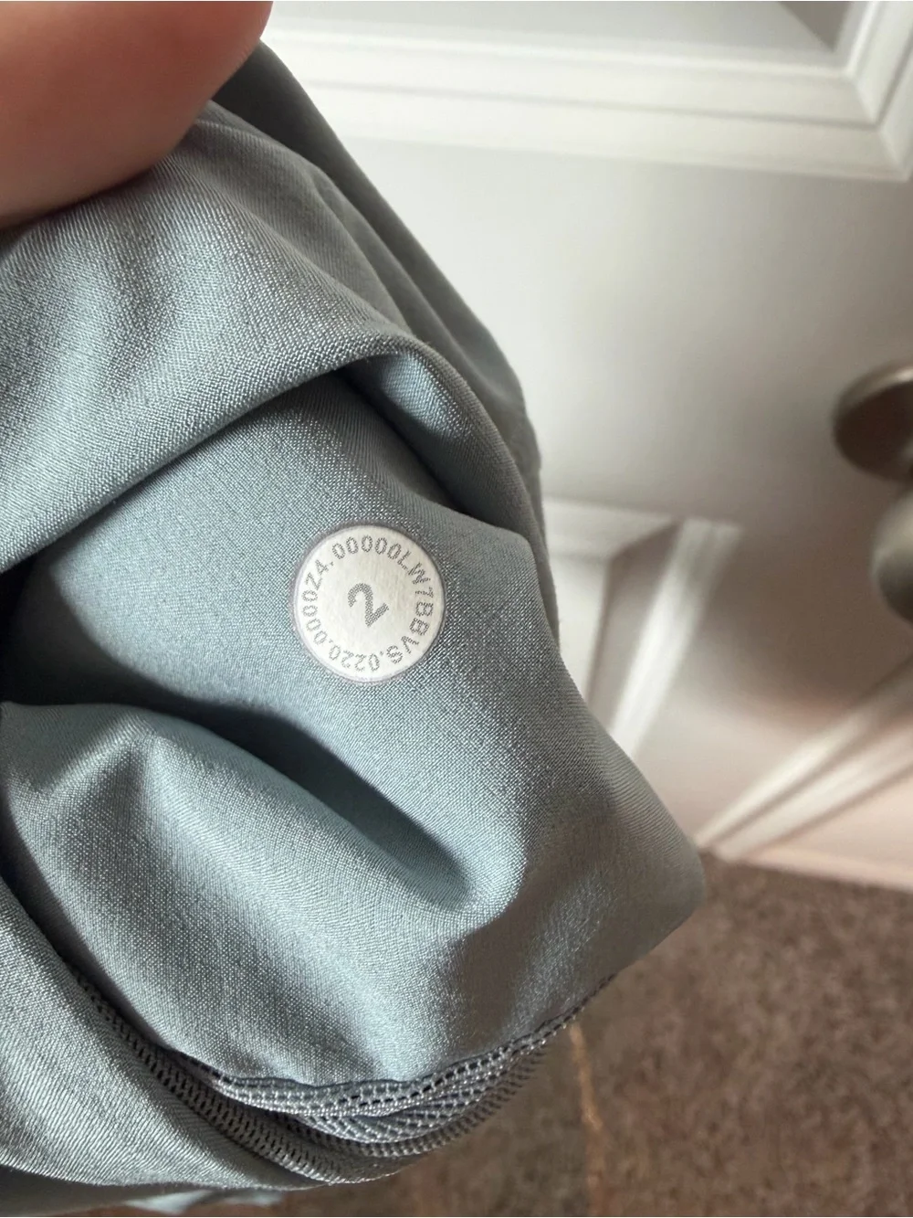 Lululemon Stroll at Sundown Short 3” in Blue Cast